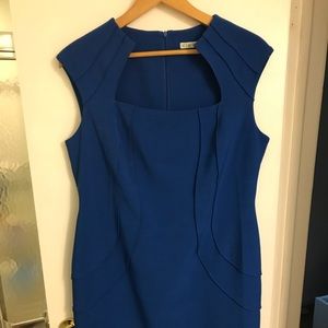 Gorgeous Cobalt Blue Sheath Dress